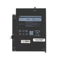 Батарея для ноутбука DELL YX0XH (Latitude E7285) 7.6V 4250mAh 34Wh Black NBB-128417