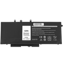 Батарея для ноутбука DELL GJKNX (Latitude: 5480, 5580) 7.6V 8200mAh 62Wh Black