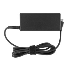 Блок живлення для ноутбука TYPE-C 65W, black, RECTANGULAR NBB-133471