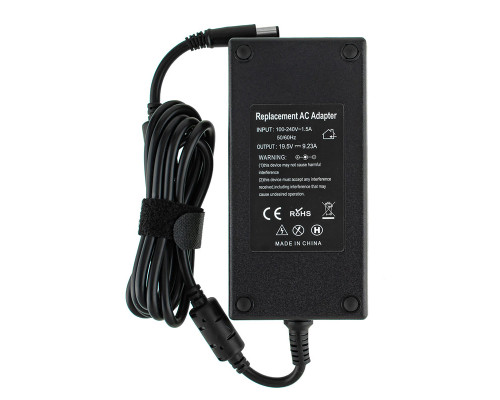 Блок живлення для ноутбука DELL 19.5V, 9.5A, 185W, 7.4*5.0-PIN, (Replacement AC Adapter) black (без кабелю !) NBB-133789