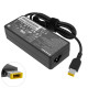 Блок живлення для ноутбука LENOVO 20V, 4.5A, 90W, USB+pin (Square 5 Pin DC Plug), black (без кабелю!) NBB-134995