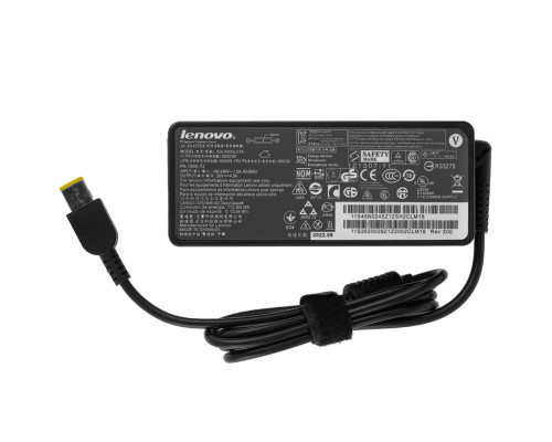 Блок живлення для ноутбука LENOVO 20V, 4.5A, 90W, USB+pin (Square 5 Pin DC Plug), black (без кабелю!) NBB-134995