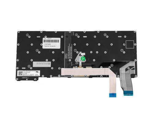 Клавіатура для ноутбука Lenovo (ThinkPad: X13 Gen 3) rus, black, підсвічування клавіш NBB-137277