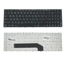 Клавіатура для ноутбука ASUS (K50, K51, K60, K61, K70, F52, P50, X5), rus, black NBB-27593