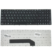 Клавіатура для ноутбука ASUS (K50, K51, K60, K61, K70, F52, P50, X5), rus, black NBB-27593