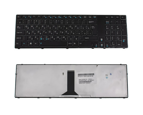 Клавіатура для ноутбука ASUS (K93, K95) rus, black NBB-37603