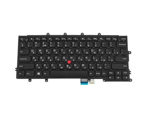 Клавіатура для ноутбука LENOVO (ThinkPad: X240, X240S, X240i, X250) rus, black NBB-43059