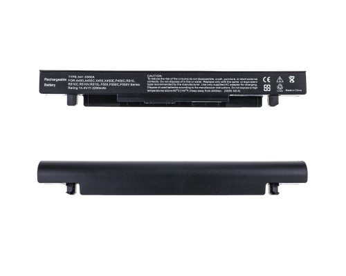 Батарея для ноутбука ASUS A41-X550A (X450, X550 series) 14.4V 2200mAh Black (Сумісна з A41-X550A 15V 2950mAh) NBB-45210