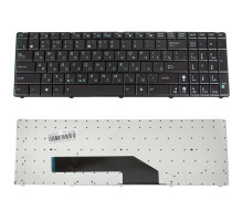 Клавіатура для ноутбука ASUS (K50, K51, K60, K61, K70, F52, P50, X5), rus, black (old design) NBB-45464