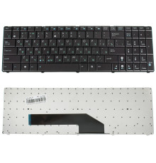 Клавіатура для ноутбука ASUS (K50, K51, K60, K61, K70, F52, P50, X5), rus, black (old design) NBB-45464