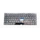 Клавіатура для ноутбука HP (Envy: 13-ad series) rus, silver, без фрейма, підсвічування клавіш NBB-67604