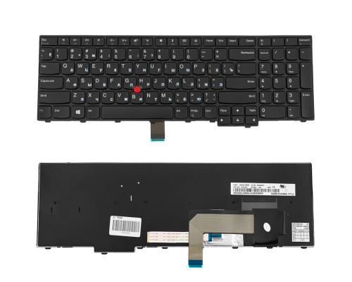 Клавіатура для ноутбука LENOVO (ThinkPad: L570) rus, black NBB-76084