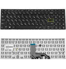 Клавіатура для ноутбука ASUS (X513, X531 series) rus, black, без кадру NBB-78914