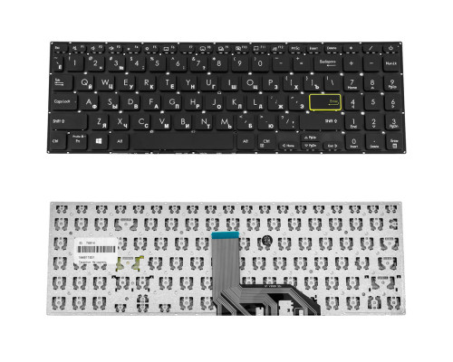 Клавіатура для ноутбука ASUS (X513, X531 series) rus, black, без кадру NBB-78914