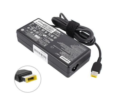 Блок живлення для ноутбука LENOVO 20V, 6.75A, 135W, USB+pin (Square 5 Pin DC Plug), black (без кабеля!) NBB-83562