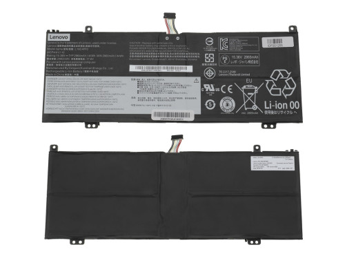 Оригінальна батарея для ноутбука LENOVO L18M4PF0 (ThinkBook 13s-IWL, 14s-IWL) 15.36V 2965mAh 45Wh Black (5B10W67315) NBB-89432