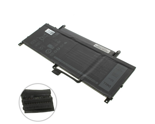 Оригінальна батарея для ноутбука DELL N7HT0 (Latitude 15 9510) 7.6V 6840mAh 52Wh Black (YMX3G)