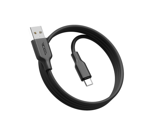 Кабель USB Ridea RC-AI21 AirSiliconePro Type-C 3A Колір Чорний 6908013800089