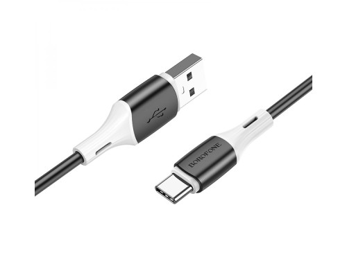 Кабель USB Borofone BX79 Silicone Type-C 3A Колір Білий