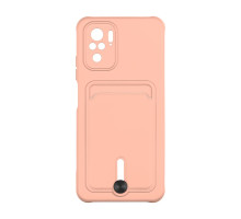 Чохол TPU Colorfull Pocket Card для Xiaomi Redmi Note 10 / Note 10s Колір 19.Pink sand 2020000357650