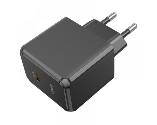 Мережевий Зарядний Пристрій Hoco CS13A 1USB-C PD/QC 20W Колір Чорний 6942007603805