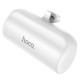 Універсальна Мобільна Батарея Power Bank Hoco J106 Pocket iP 5000mAh Колір Бiлий 6931474790385