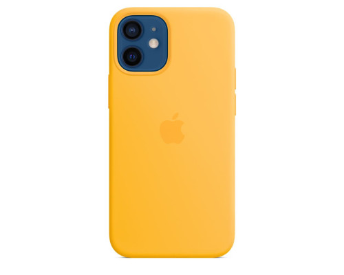 Чохол Silicone Case with MagSafe для iPhone 12 Pro Max Колір 05.Cantaloupe