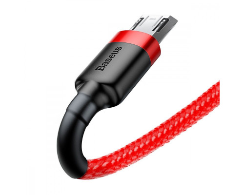 Кабель Baseus Cafule Micro USB Cable 2.0A (3m) red/black