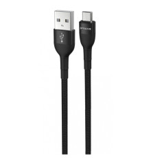 Кабель Proove Weft Micro USB 2.4A (1m) black