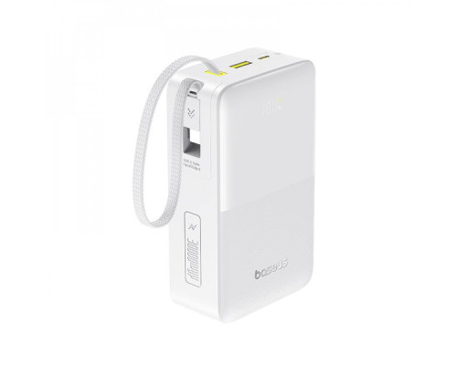 Портативна Батарея Baseus EnerFill Bipow 2 Pro 22.5W 30000mAh white 2003000298468 6932172698638