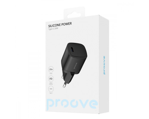 МЗП Proove Silicone Power 20W (Type-C) white