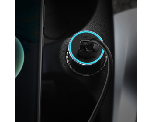 АЗП Baseus Golden Contactor Max 60W USB + Type-C dark gray 2001000554508 6932172608002