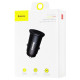 АЗП Baseus Circular Plastic QC 3.0 30W 2USB black