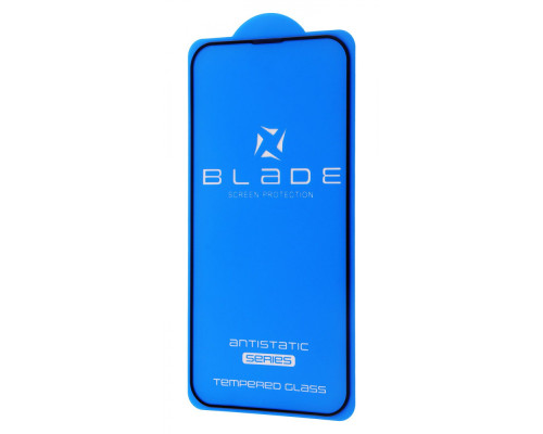 Захисне скло BLADE ANTISTATIC Series Full Glue iPhone 13/13 Pro/14 black