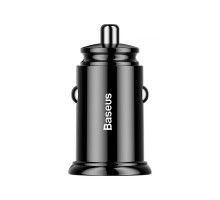 АЗП Baseus Circular Plastic QC 3.0 30W 2USB black 2000041028382 6953156286511