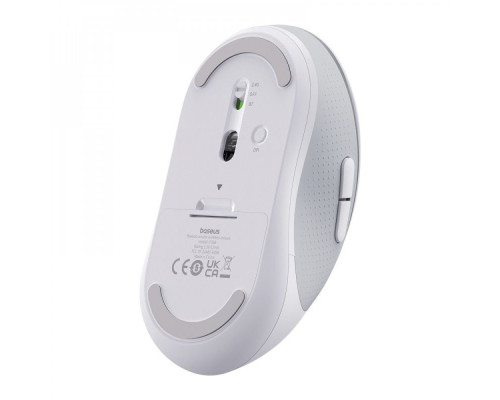 Бездротова Комп'ютерна Миша Baseus F02 Ergonomic Wireless Mouse (without Battery) (2.4GHZ) black 2003000319422 6932172651053