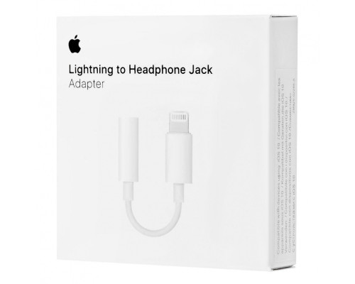 Перехідник Lightning to 3.5mm Headphone Jack Adapter ORIGINAL