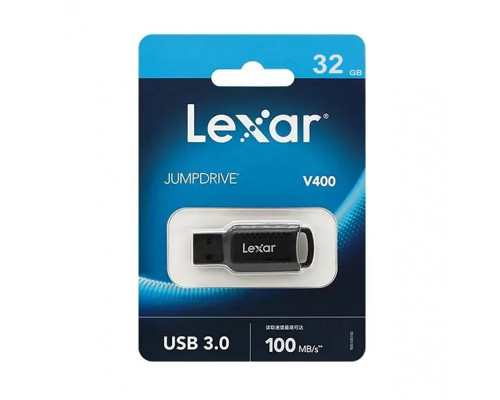 USB флеш-накопичувач LEXAR JumpDrive V400 (USB 3.0) 32GB