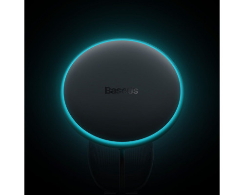 Автомобільний тримач з Бездротовим ЗП Baseus CW01 Magnetic 15W black 2001001823542 6932172632151