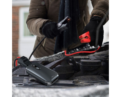 Пусковий Пристрій Baseus Super Energy Pro Car Jump Starter 12000 mAh red