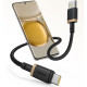 Кабель Baseus Dura Series Fast Charging Type-C 60W (1m) gold/black 2003000197952 6932172669935