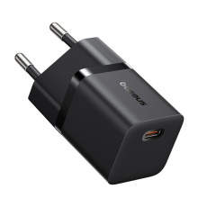 МЗП Baseus GaN5 Mini Fast Charger Type-C 25W (З кабелем Type-C to Type-C 100W 1m) black 2003000159547 6932172658199