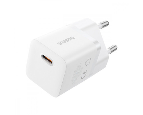 МЗП Baseus GaN5 Mini Fast Charger Type-C 25W (З кабелем Type-C to Type-C 100W 1m) black 2003000159547 6932172658199