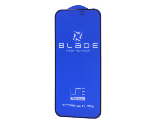 Захисне скло BLADE LITE Series Full Glue iPhone 15 Pro без упаковки black 2001001851514