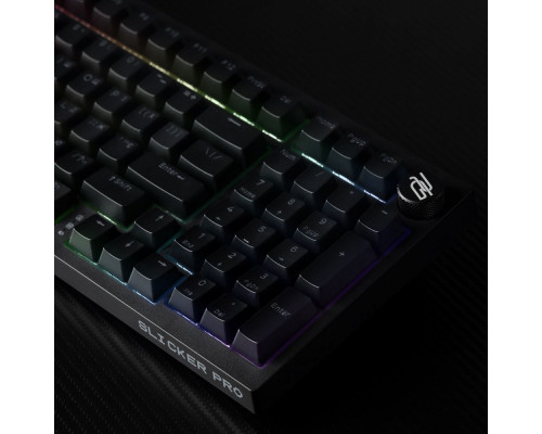 Бездротова клавіатура Proove Gaming Slicker Pro (Ukraine Layout) white/purple 2003000315660 6901114795681
