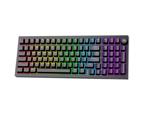 Бездротова клавіатура Proove Gaming Slicker Pro (Ukraine Layout) white/purple 2003000315660 6901114795681
