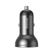 АЗП Baseus Digital Display Dual USB 4.8A Car Charger 24W tarnish