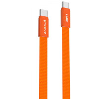 Кабель Proove AirLine Type-C to Type-C 60W (1m) orange 2003000310252 6901111385700