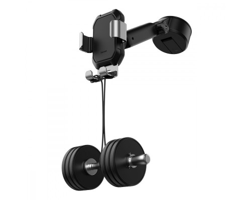 Тримач в машину Baseus Tank Gravity Car Mount With Suction Base black