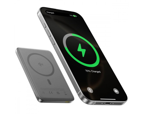 Портативна Батарея Baseus PicoGo Ultra-Slim Qi2 27W 10000mAh black 2003000275315 6932172691707